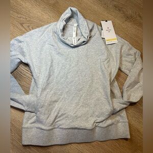 lululemon athletica Light Gray Turtleneck Sweater